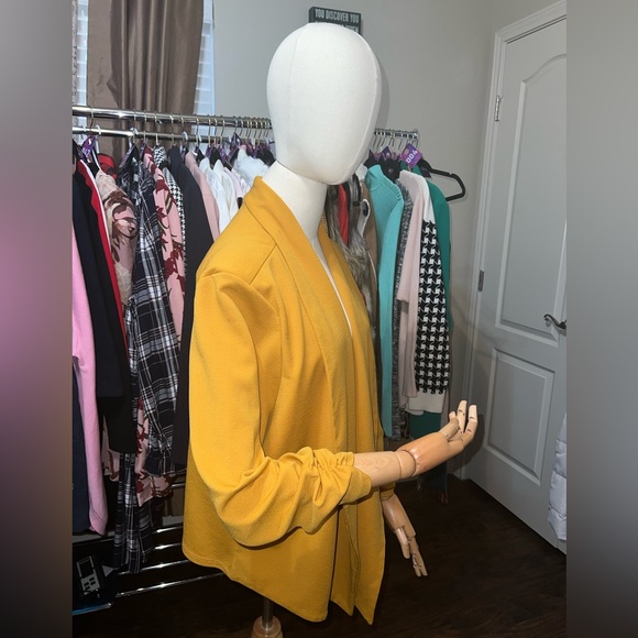 #2 Hybrid & Company Womens Casual Work Office Open blazer size 3X - Picture 5 of 11